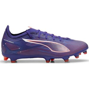 PUMA Unisex Ultra 5 Match Fg/Ag voetbalschoen, Lapis Lazuli PUMA White Sunset Glow, 39 EU