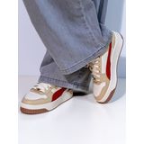 Puma - Carina Street Lux - Sneakers - Beige - Laag