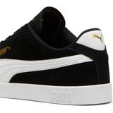 PUMA - Club II Suede - Sneakers - Zwart/Wit/Goud - Suede