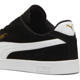 PUMA - Club II Suede - Sneakers - Zwart/Wit/Goud - Suede