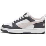 PUMA Rebound v6 Low Unisex Sneakers - Strong Gray-Mauve Mist-PUMA White