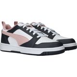 PUMA Rebound v6 Low Unisex Sneakers - Strong Gray-Mauve Mist-PUMA White