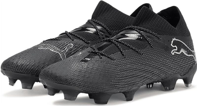 PUMA Future 7 Ultimate - Voetbalschoenen - Zwart Wit - Synthetisch Materiaal