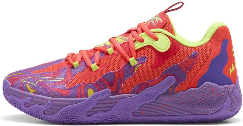 PUMA - MB.03 - Basketbalschoenen - Rood/Paars