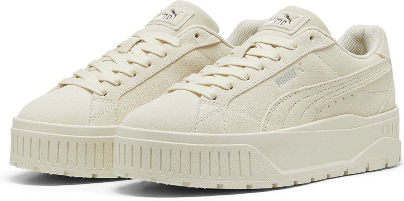 Puma - Karmen Ii - Sneakers - Zwart - Suède - Platformzool