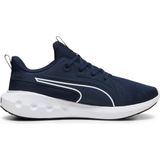 PUMA - SOFTRIDE Carson - Hardloopschoenen - Blauw/Zwart/Wit - Gerecycled Materiaal