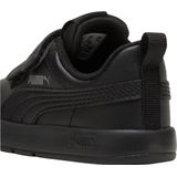 PUMA - Courtflex V3 - Sneakers - Zwart - Synthetisch Bovenwerk