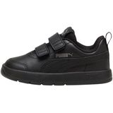 PUMA - Courtflex V3 - Sneakers - Zwart - Synthetisch Bovenwerk