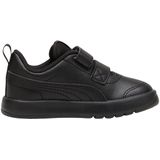 PUMA - Courtflex V3 - Sneakers - Zwart - Synthetisch Bovenwerk