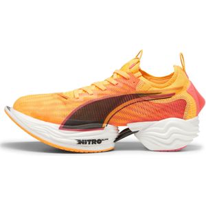 Puma FAST-R NITRO™ Elite 2 Laufschuhe Herren | Sun Stream/Sunset Glow/White | Größe: 42