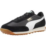 PUMA - Easy Rider - Sneakers - Zwart/Wit - Textiel/Suède