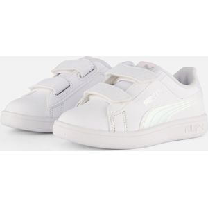 PUMA - Smash 3.0 Holo 2.0 - Sneakers - Wit/Zilver
