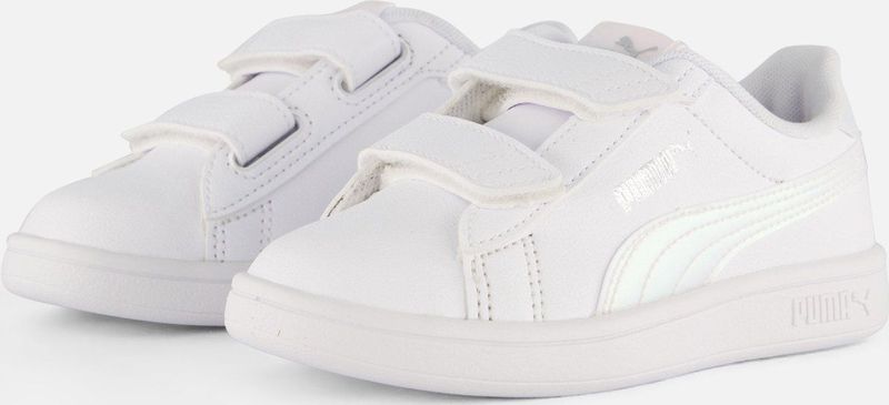PUMA - Smash 3.0 Holo 2.0 - Sneakers - Wit/Zilver