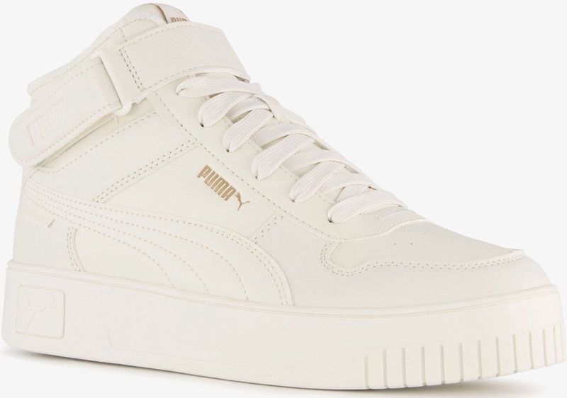 PUMA - Carina Street Mid WTR Sneakers - Grijs/Goud - Synthetisch Bovenwerk