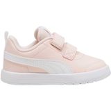 PUMA - Courtflex V3 - Sneakers - Roze/Wit - Leer