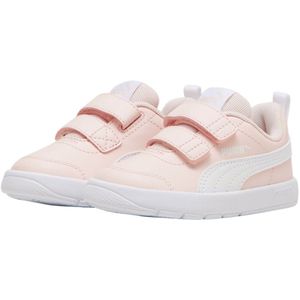 PUMA - Courtflex V3 - Sneakers - Roze/Wit - Leer