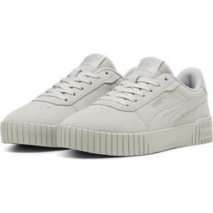 PUMA - Carina 2.0 - Sneakers - Grijs - Suède - SoftFoam+ Demping