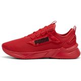 PUMA - Retaliate 3 - Hardloopschoenen - Zwart/Rood - Gerecycled Materiaal