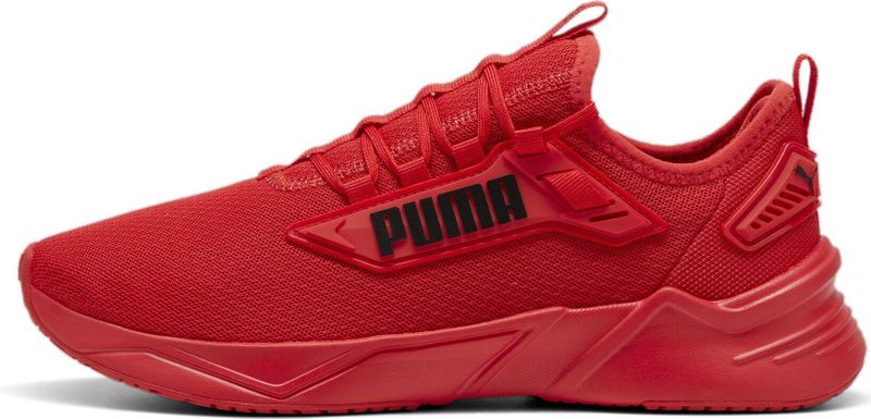 PUMA - Retaliate 3 - Hardloopschoenen - Zwart/Rood - Gerecycled Materiaal