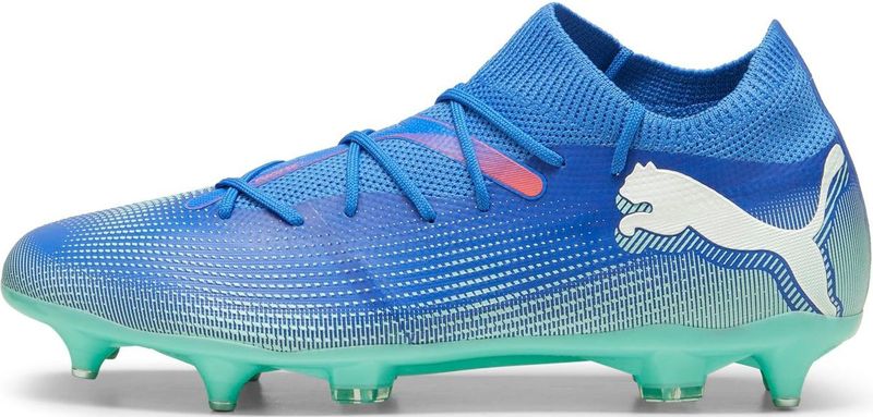 Puma Future 7 Match Voetbalschoenen - Zwart - Gerecycled Materiaal