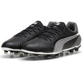Puma KING MATCH FG/AG Fußballschuhe Unisex | Black/White/Cool Dark Gray | Größe: 41
