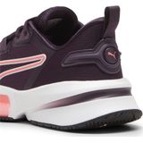 PUMA PWRFrame TR 3 Wns Dames Sportschoenen - Midnight Plum-Vapor Gray-Sunset Glow - Maat 38