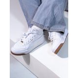 PUMA - Carina Street - Sneakers - Wit/Goud - Leer