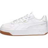 PUMA - Carina Street - Sneakers - Wit/Goud - Leer