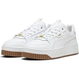 PUMA - Carina Street - Sneakers - Wit/Goud - Leer