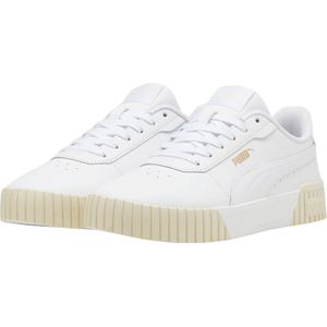PUMA Puma Carina 2.0 White-Gold-Alpine Snow Sneaker