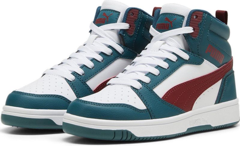 PUMA - REBOUND V6 MID JR - Sneakers - Zwart - Textiel