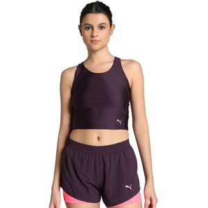 Puma Ultraform Crop Mouwloos T-shirt Paars S Vrouw