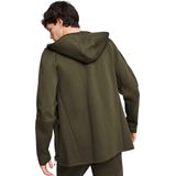 PUMA EVOSTRIPE Full-Zip Hoodie DK Heren Trui - Dark Olive