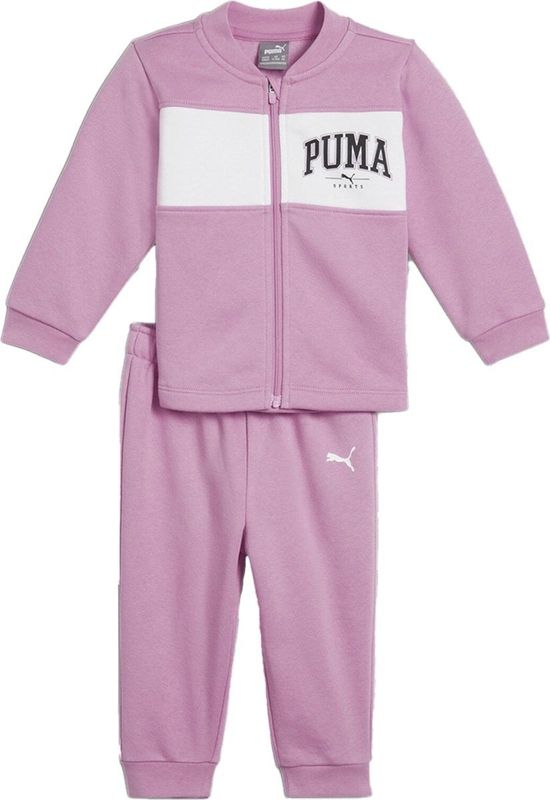 Puma - MiniCats Squad - Joggingpak - Zwart - Polyester