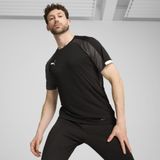 PUMA - IndividualLIGA - Jersey - Zwart/Grijs/Wit - 100% Gerecycled Materiaal, DryCELL Technologie