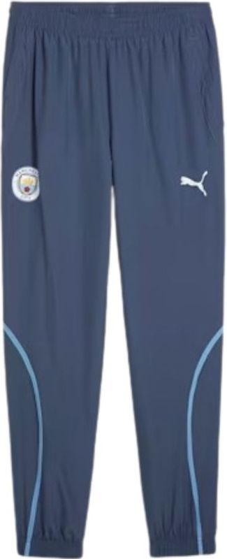 Puma Manchester City Fc Voor De Wedstrijd Broek Blauw