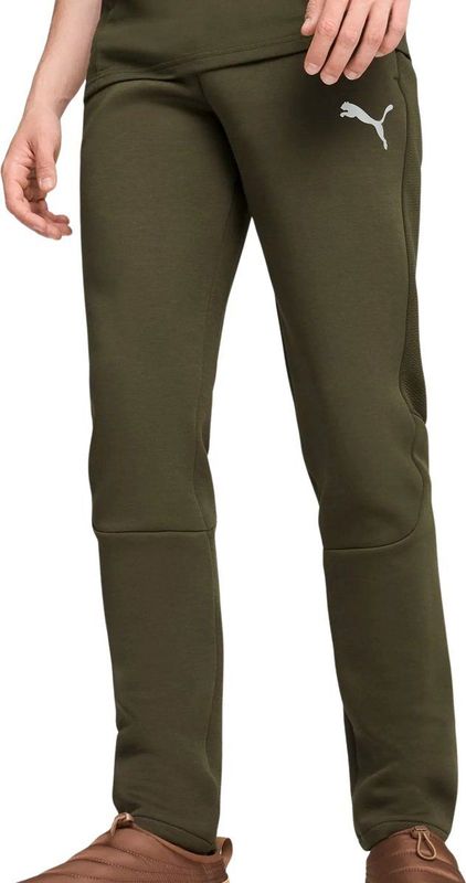 Sportbroek - Donkergroen - Katoen/Polyester - Regular Fit