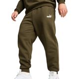 PUMA ESS Logo Pants FL cl () Heren Broek - Dark Olive