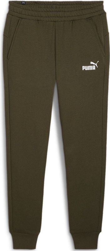 PUMA ESS Logo Pants FL cl () Heren Broek - Dark Olive