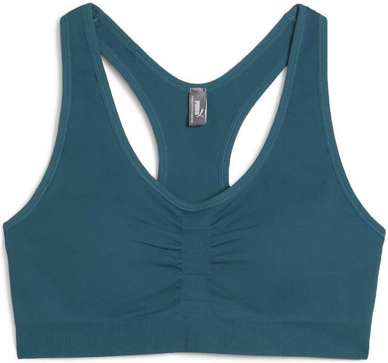 PUMA - 4KEEP SHAPLUX - Sportbustier - Groen