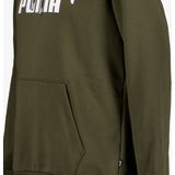 PUMA ESS Big Logo Hoodie FL () Heren Trui - Dark Olive