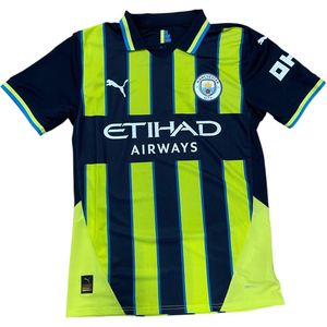 PUMA - Manchester City 24/25 Uitshirt - Blauw/Geel - Sportshirt
