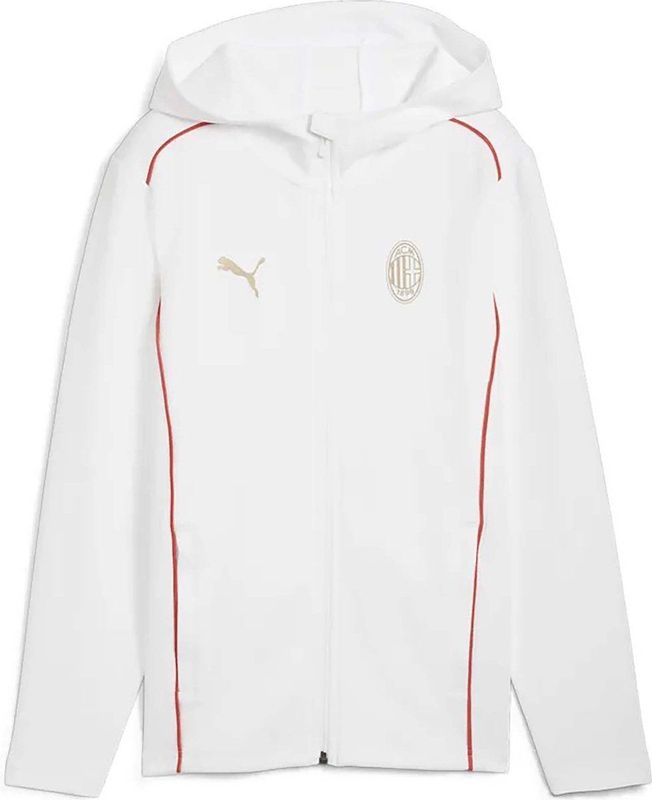 PUMA Sportief sweatvest 'Acm '  rood / wit