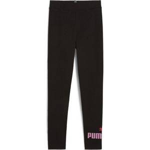 PUMA ESS Logo Leggings G Meisjes Sportlegging - PUMA Black-Mauved Out - Maat 116
