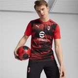 Puma - AC Milan 24/25 - T-shirt - Rood/Zwart - Korte Mouwen