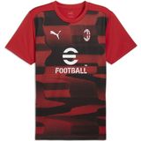 Puma - AC Milan 24/25 - T-shirt - Rood/Zwart - Korte Mouwen