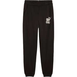 Puma ess+ mid 90s joggingbroek in de kleur zwart