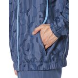 PUMA Manchester City Pre-Match Anthem Jack - Donkerblauw Lichtblauw - 100% Gerecycled Polyester