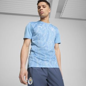 Manchester City - Prematch Shirt - Blauw - Katoen - Seizoen 2024/25