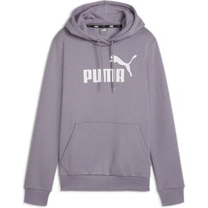 PUMA ESS Logo Hoodie FL Dames Trui Pale Plum